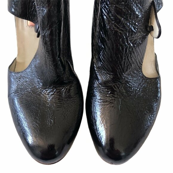 Rupert Sanderson Condor Black Open Side Shoe Boots - Picture 4 of 12